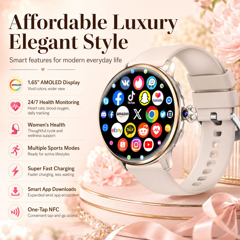 Men'S Fashion App - 4G Video Call Smart Watches Men