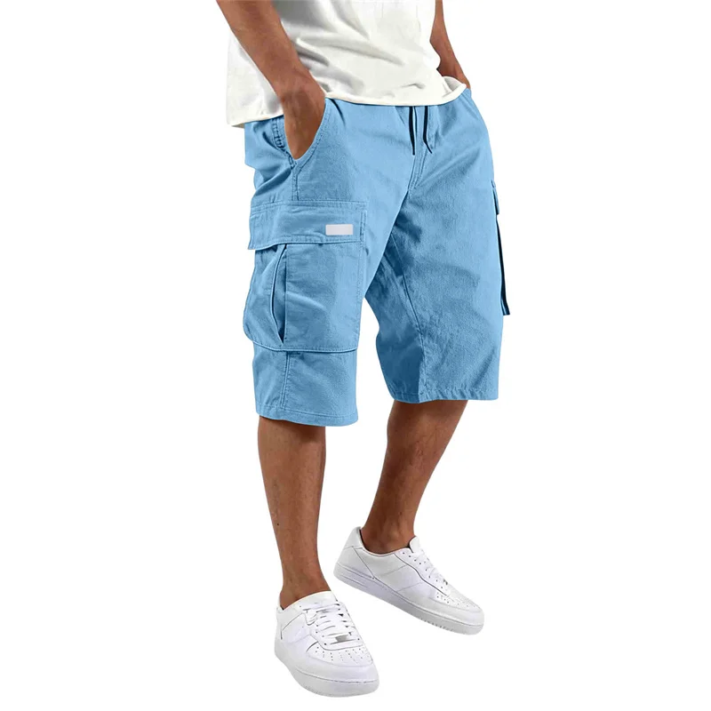 Men'S Fashion Overalls - NEW men straight pants Casual multi-pocket