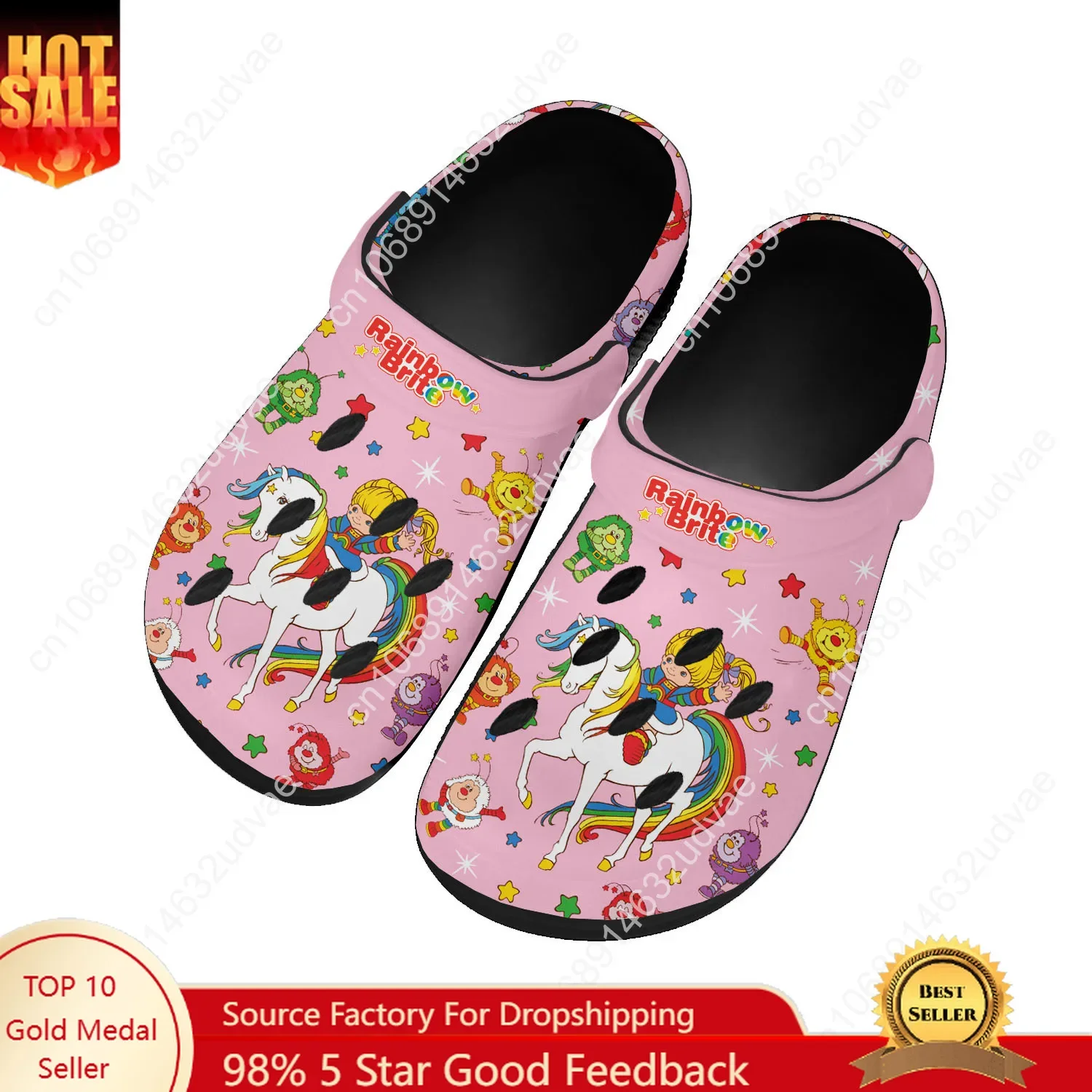 Mens Fashion Sandals - Brite Rainbow Water Shoes Mens Womens