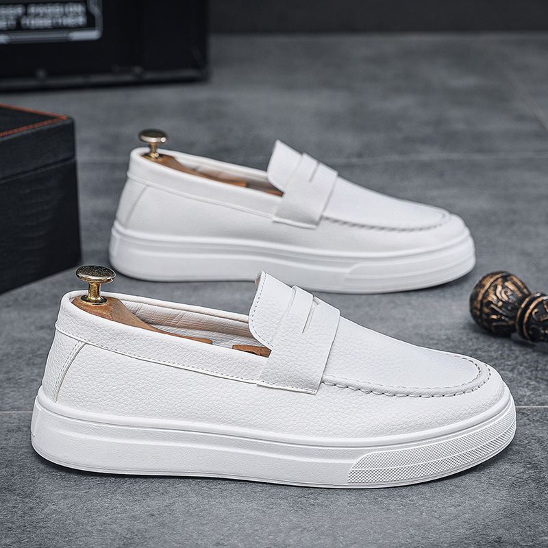 Suede Loafers Men - Mens loafers 2025 spring new British