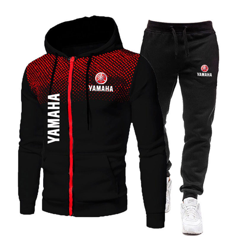 Men'S Fashion Hoodies - Yamaha Men's Sets Logo Print Spring