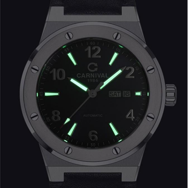 Men'S Fashion Week 2026 - CARNIVAL I&W Mechanical Business Watches for