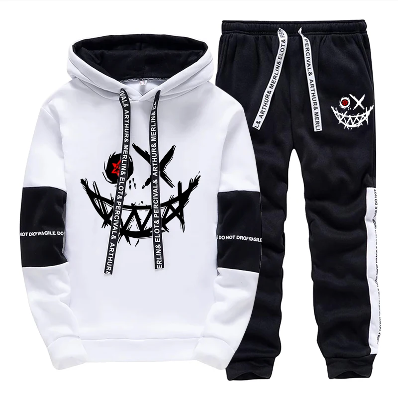 Men'S Fashion Hoodies - Men's Set/Hoodie/Pants 2026 Autumn Daily Casual