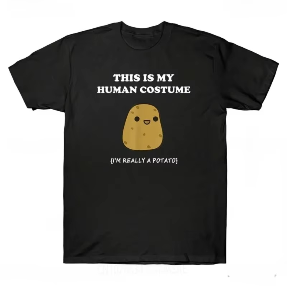 Mens Xmas Fashion - This Is My Human Costume Potato