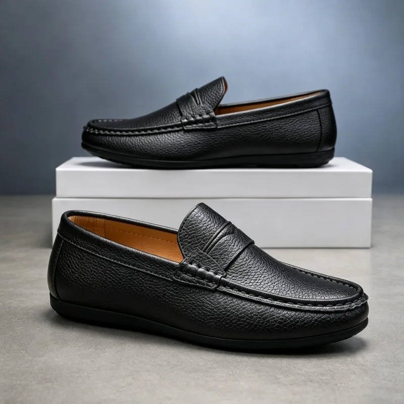 Suede Loafers Men - Classic Design Casual Shoes For Men