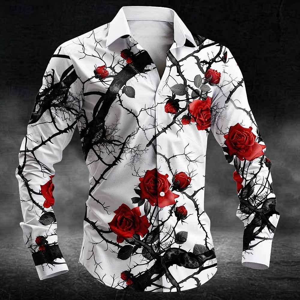 Men'S Fashion Advice - Fashion plum blossom pattern 3d Print