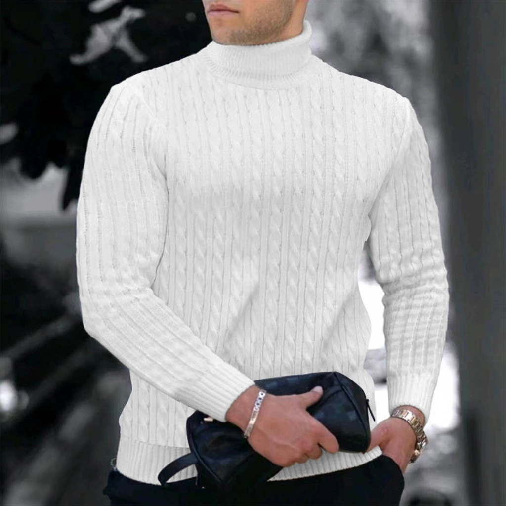 Mens Fashion Mullet - Autumn Winter New Men's Knit Sweater