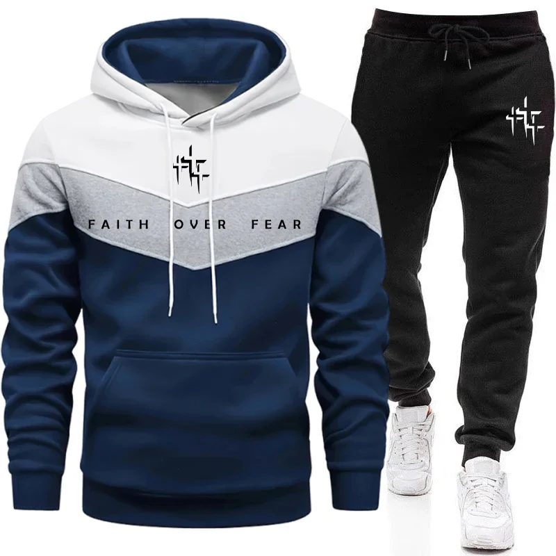 Faith Over Fear Men's Tracksui - Men'S Fashion Hoodies review and price