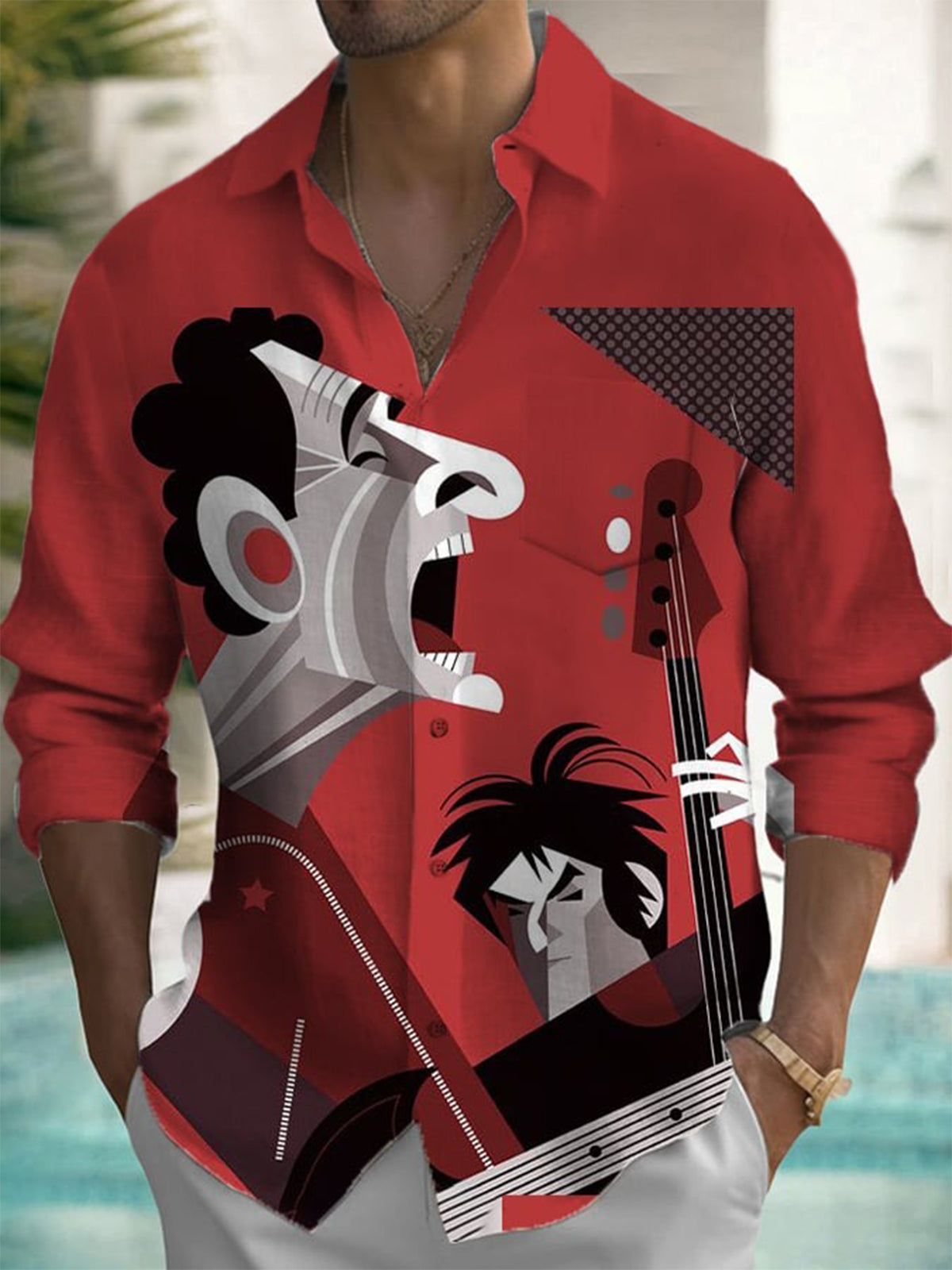 Men's Button-down Casual Shirt - Fashion Mens Shirt review and price