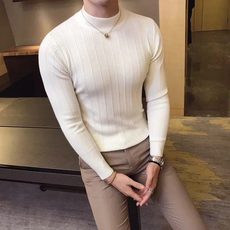 New Autumn Winter High Collar  - Mens Fashion Mullet review and price