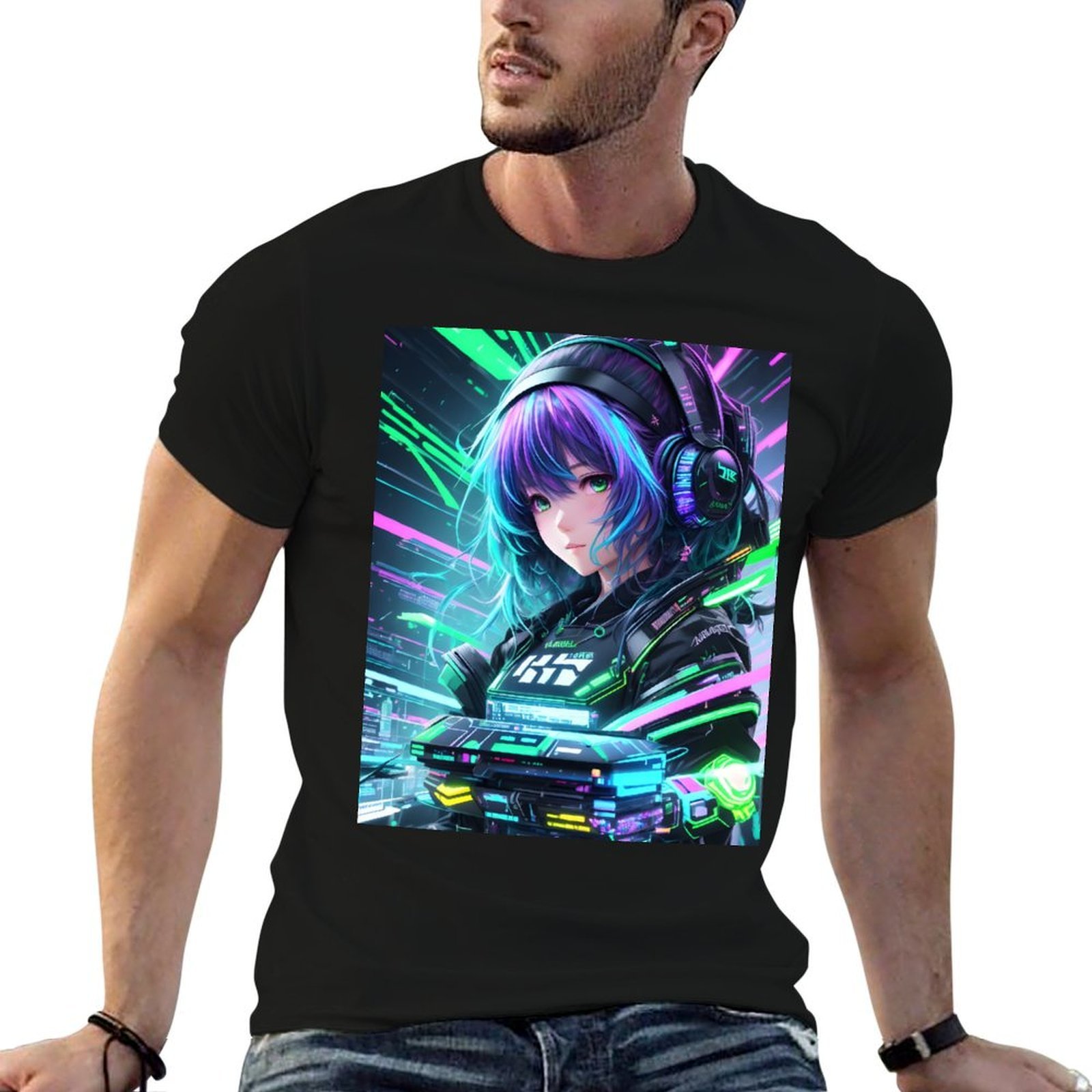 Hacker Girl - Cyberpunk Hackin - Mens Fashion Hacks review and price