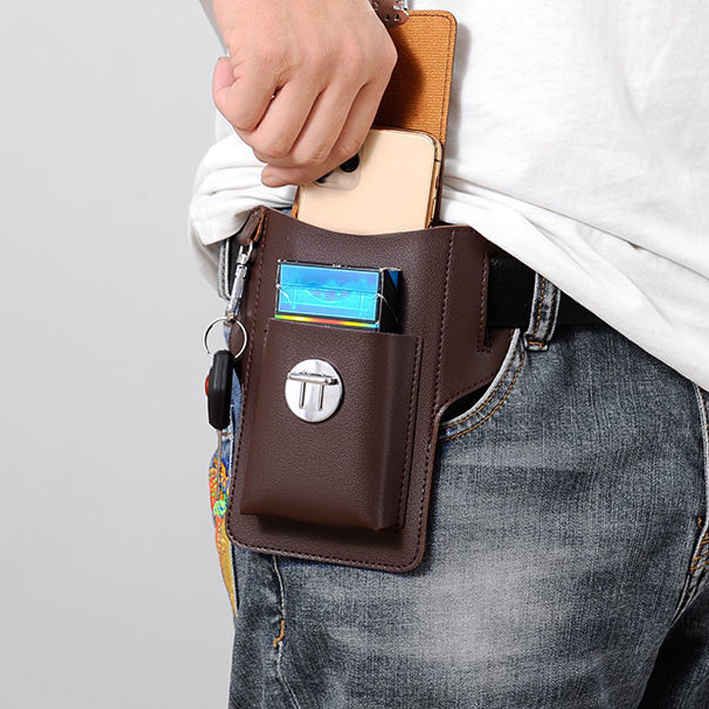 New Men Waist Bag Mobile Phone - Belt Mens Fashion review and price