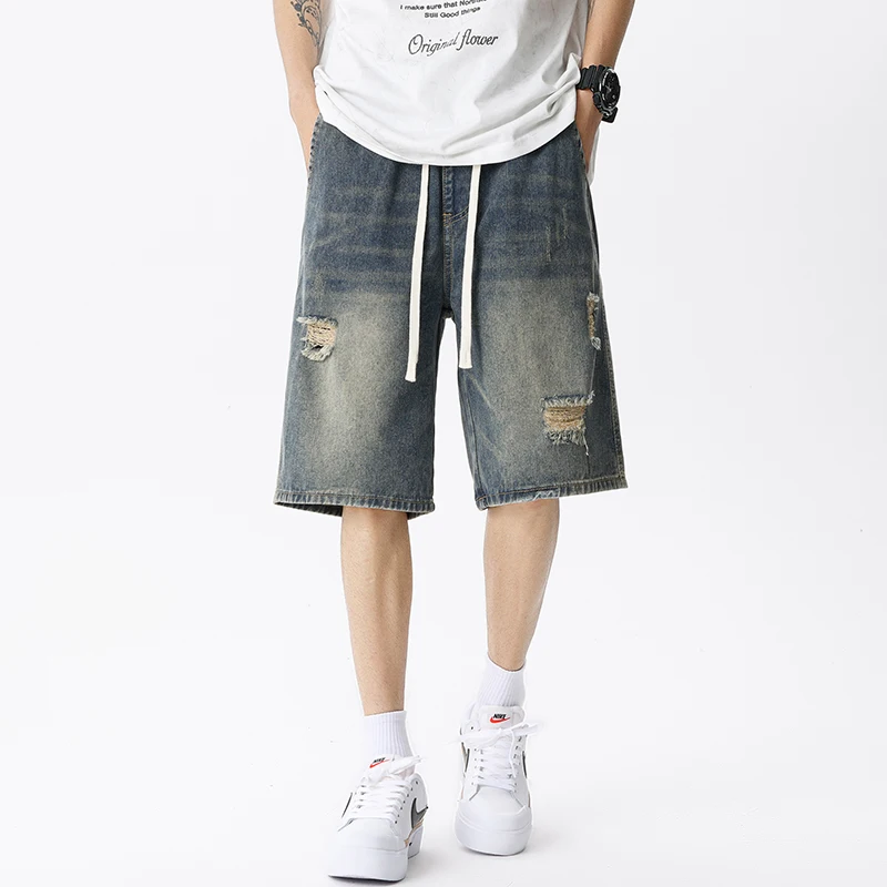 Summer Thin Denim Shorts Men's - Men'S Fashion Overalls review and price