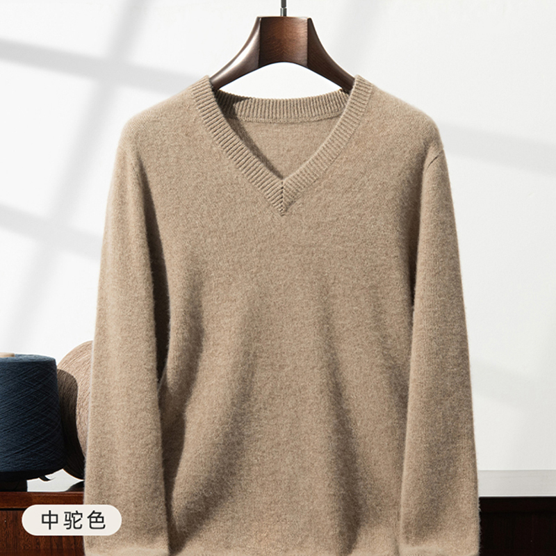 Thickened Cashmere Sweater Men - Mens Fashion Mullet review and price