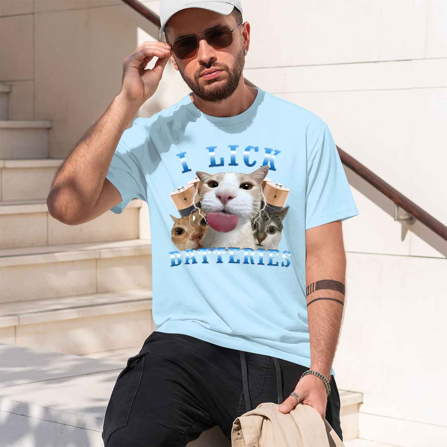 I Lk Batteries Funny Graph T S - Men'S Fashion Lk review and price