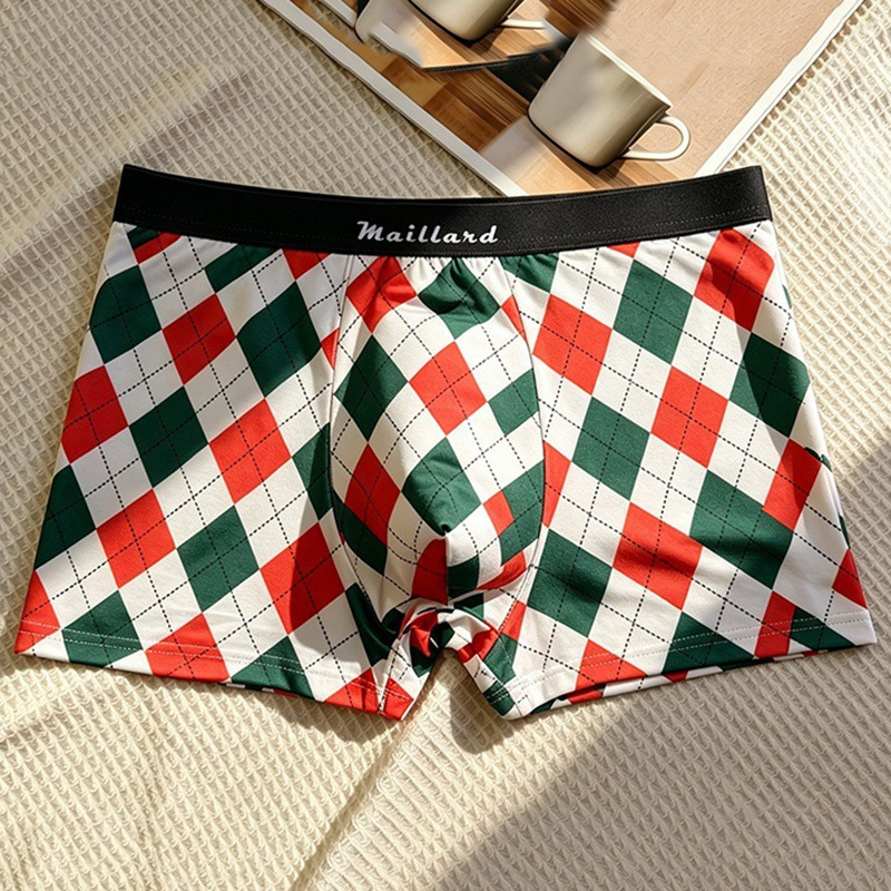 4PCS Men's Underwear Printed F - Men'S Fashion Lk review and price