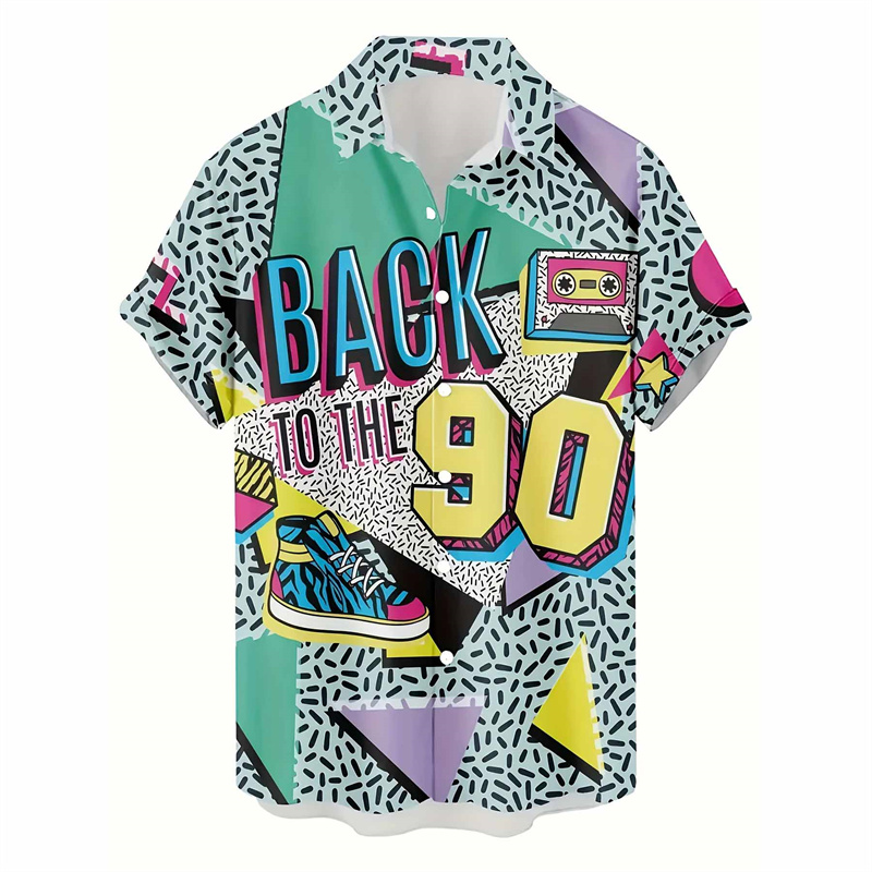 Retro 80s 90s Hawaiian Shirts  - Men'S Fashion From The 80S review and price