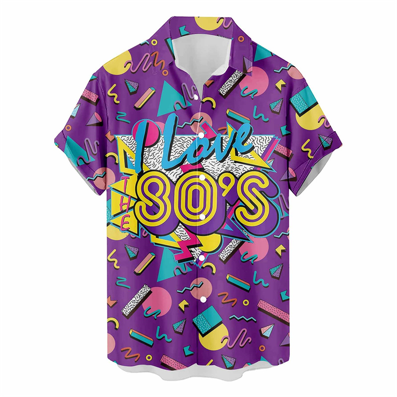 Retro 80s 90s Hawaiian Shirts  - Men'S Fashion From The 80S review and price