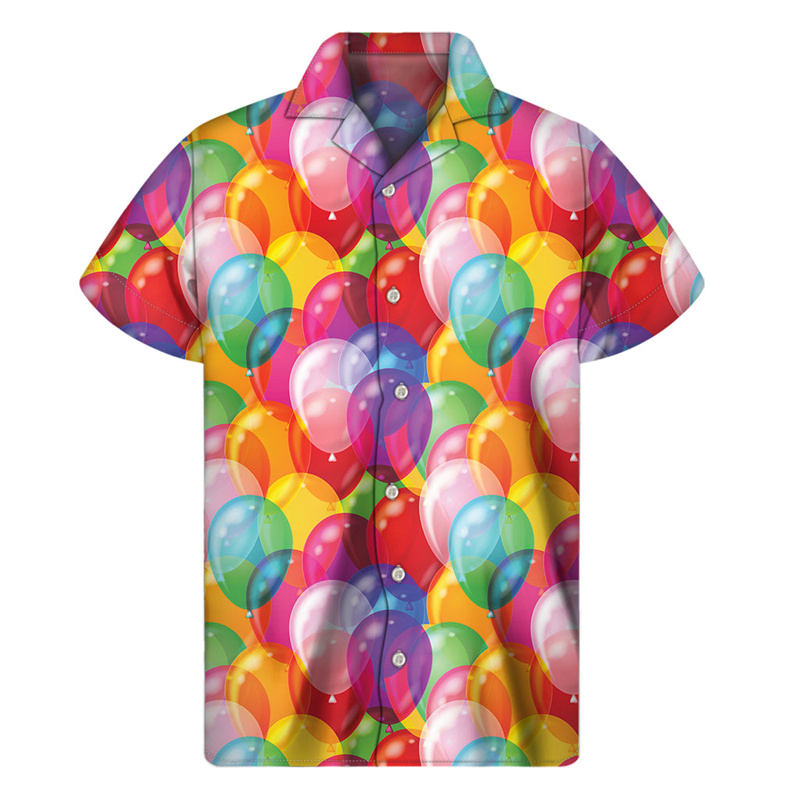 Cartoon Air Balloon 3D Print H - Men'S Fashion Lk review and price