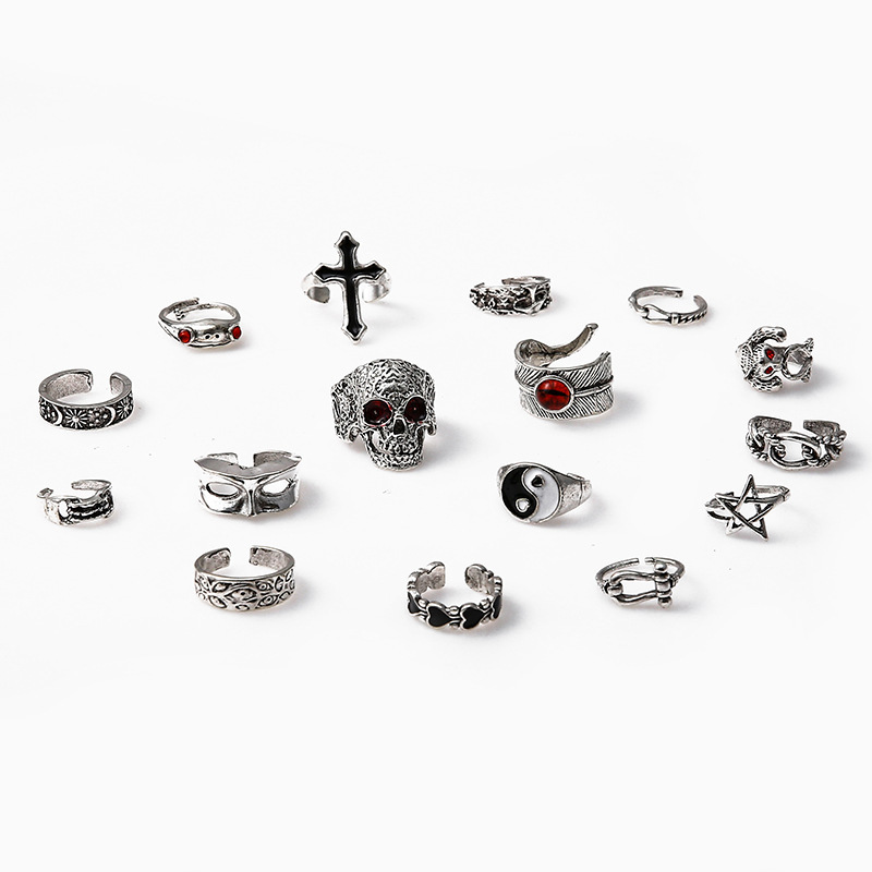 10/20/30/50Pieces Punk Gothic  - Men'S Fashion Lk review and price