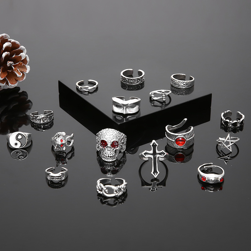 10/20/30/50Pieces Punk Gothic  - Men'S Fashion Lk review and price