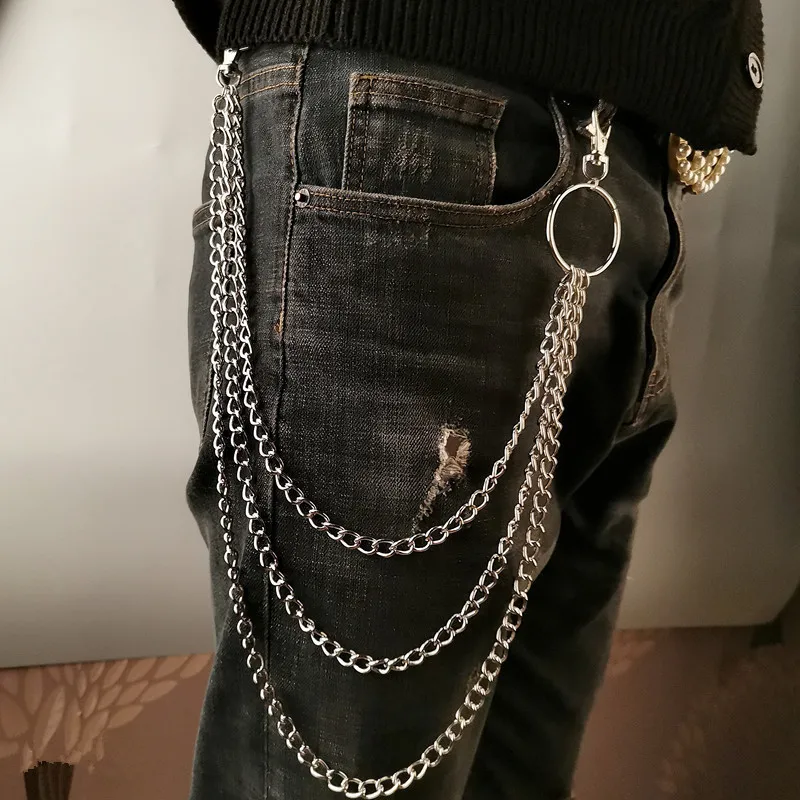 Layer Metal Belt Chain Punk Ho - Belt Mens Fashion review and price