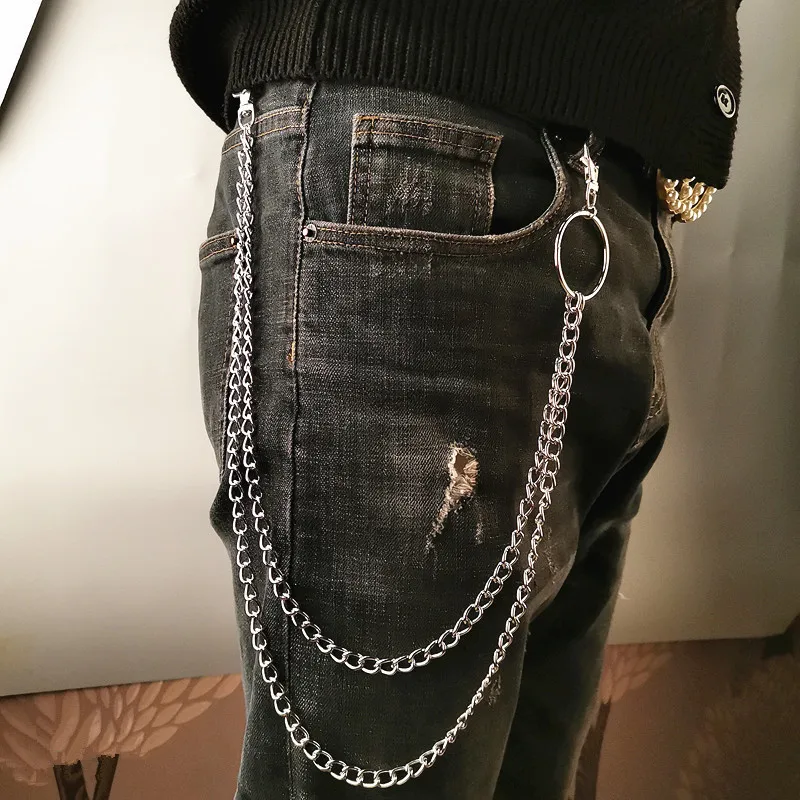 Layer Metal Belt Chain Punk Ho - Belt Mens Fashion review and price