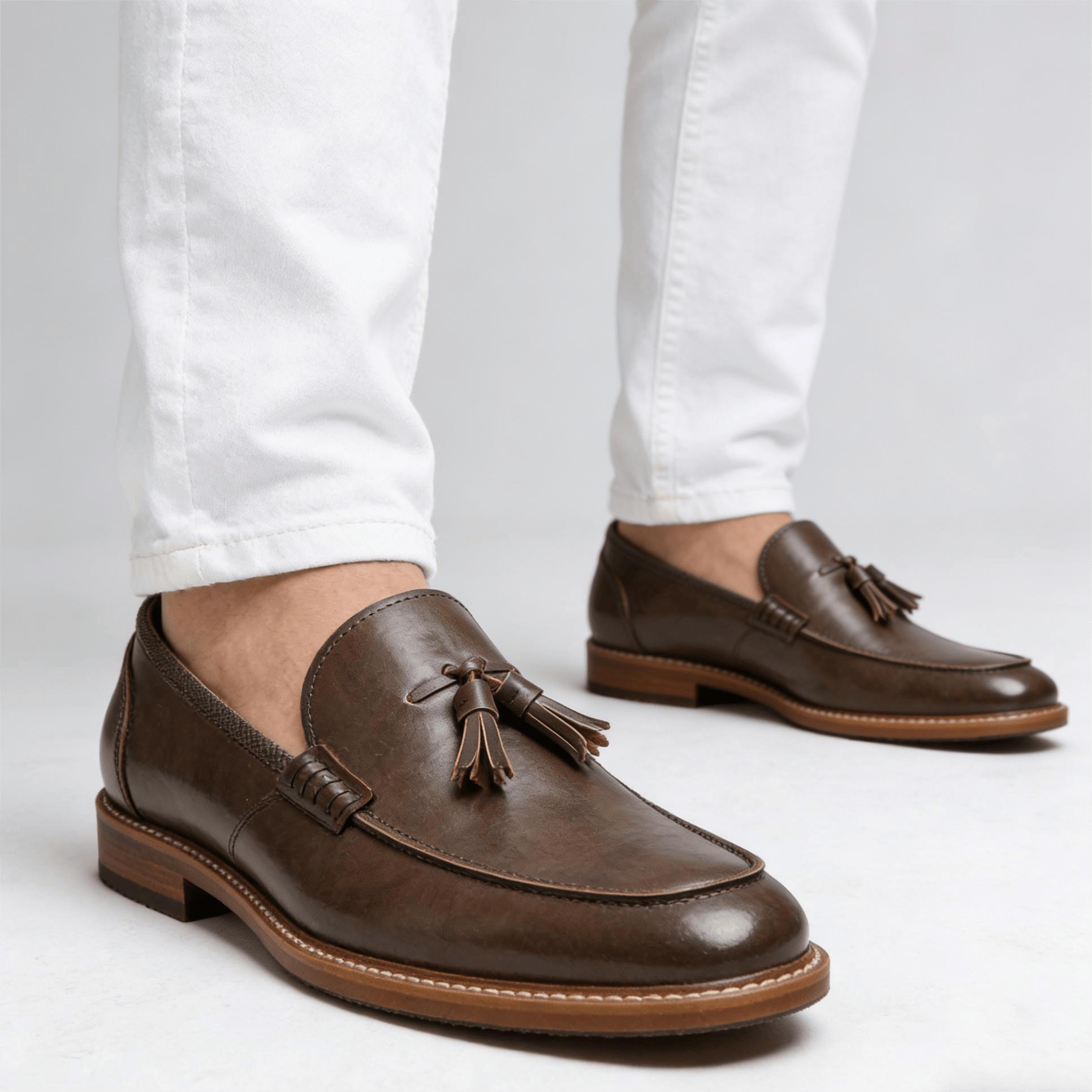Men Summer Shoes Breathable Fa - Suede Loafers Men review and price