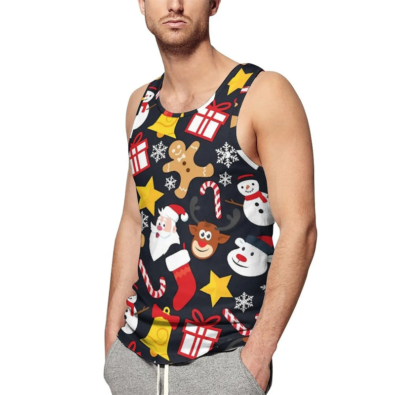 Summer Vintage New 3D Merry Ch - Mens Xmas Fashion review and price
