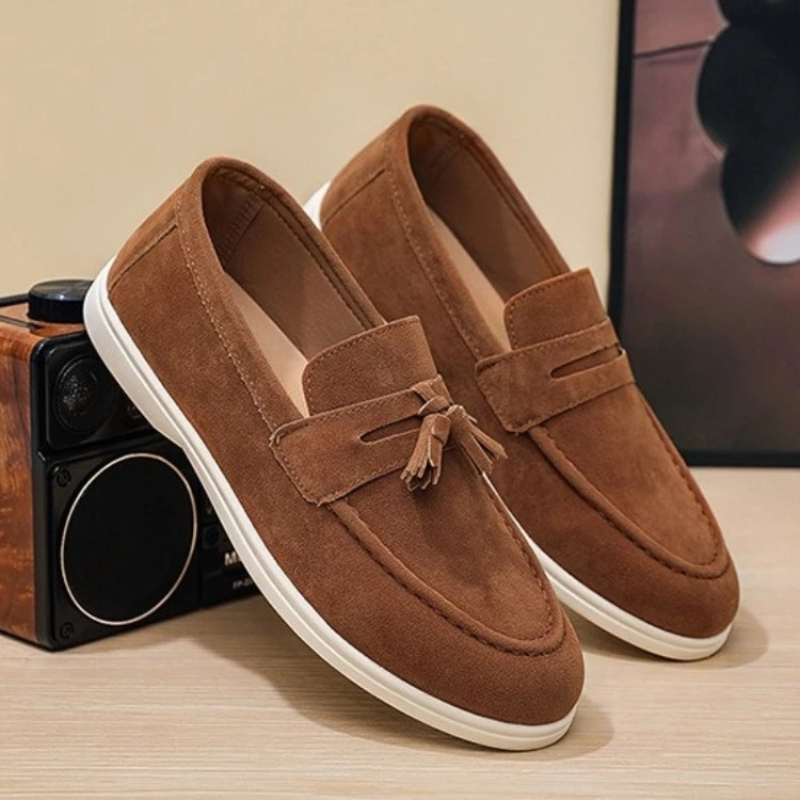 Fashion Comfortable Men's Driv - Suede Loafers Men review and price