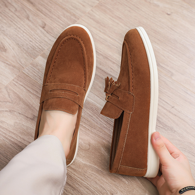 Fashion Comfortable Men's Driv - Suede Loafers Men review and price