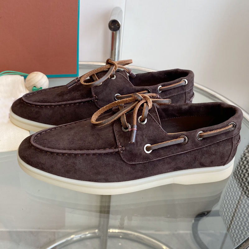 High Quality Genuine Leather F - Suede Loafers Men review and price