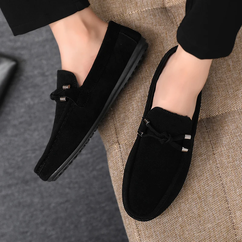 Men Casual Shoes Fashion Men S - Suede Loafers Men review and price