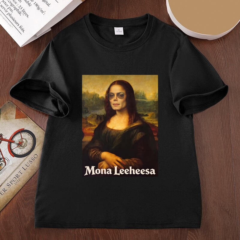 Funny Mona Lisa Parody Graphic - Men'S Fashion From The 80S review and price