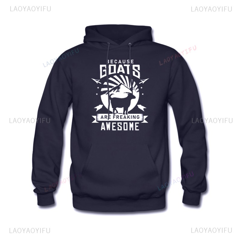 Yule Goat Hoodie Christmas Yul - Mens Xmas Fashion review and price