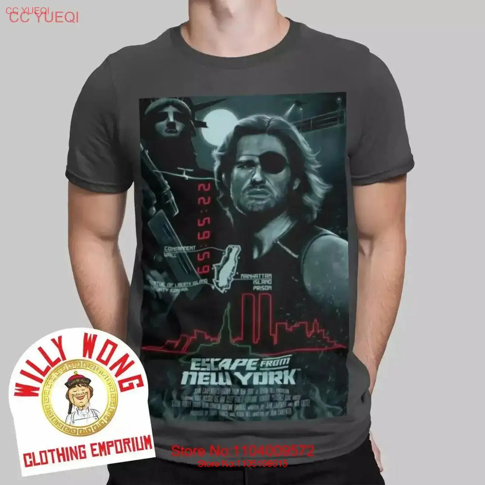 Escape From New York T Shirt R - Men'S Fashion From The 80S review and price