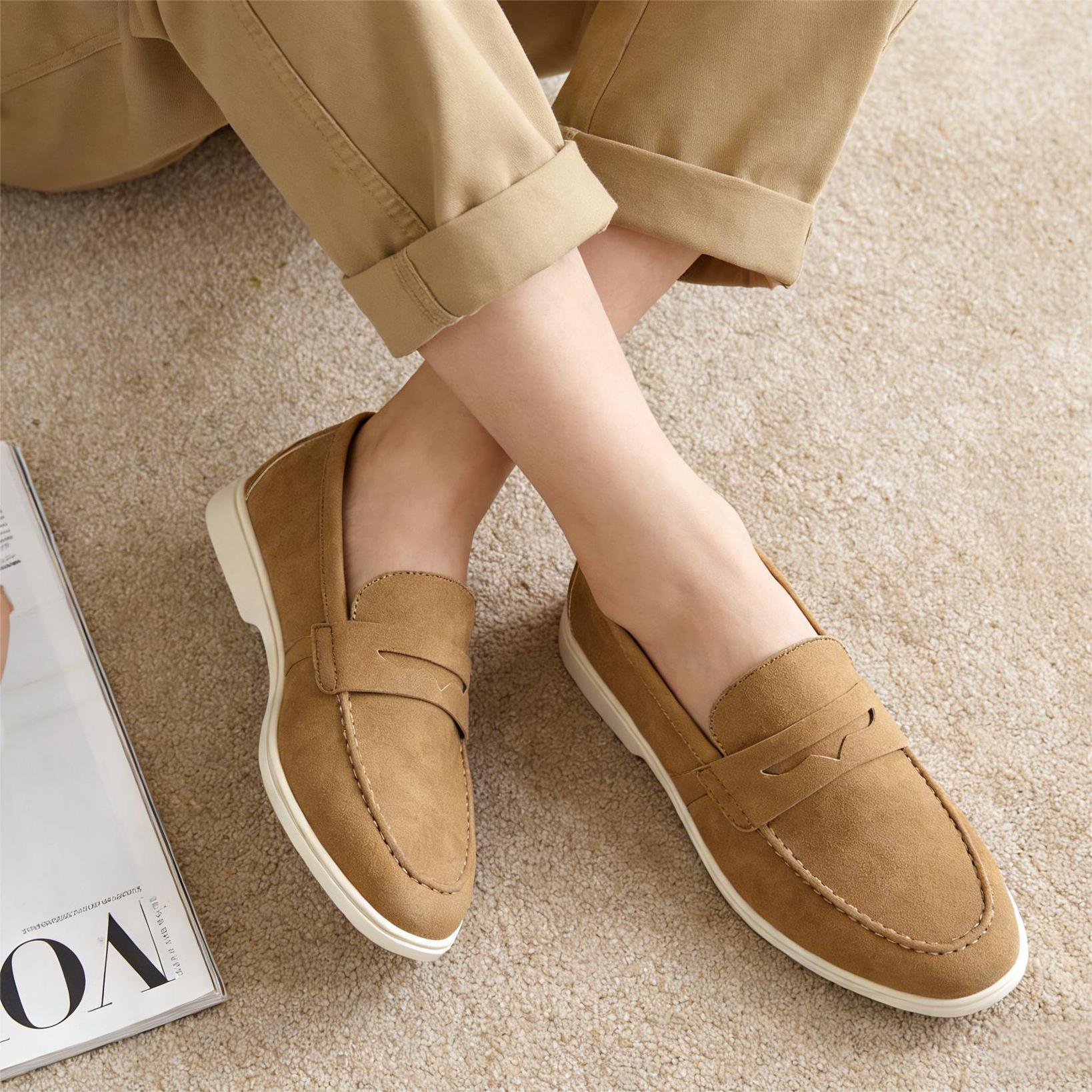 Men's Breathable Loafers Fashi - Suede Loafers Men review and price