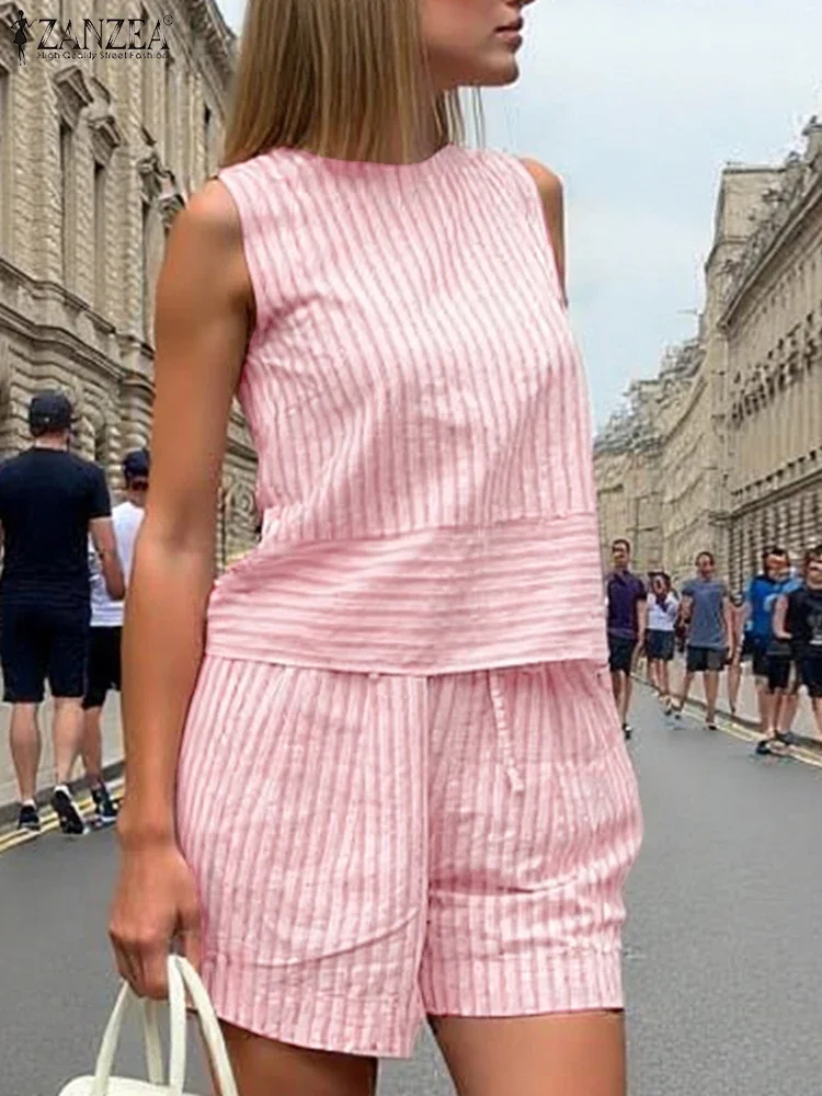 ZANZEA Summer Women Short Suit - Mens Fashion Summer 2025 review and price