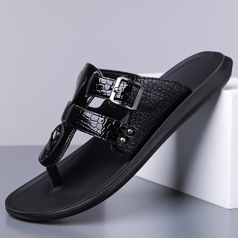 Summer New Men Flip Flops with - Belt Mens Fashion review and price