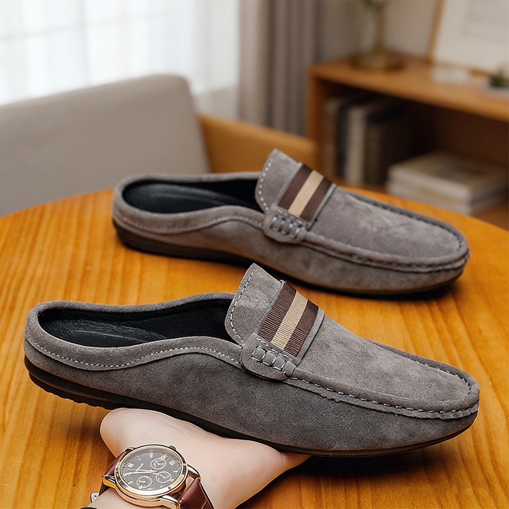 Summer New Shoes for Men Suede - Suede Loafers Men review and price
