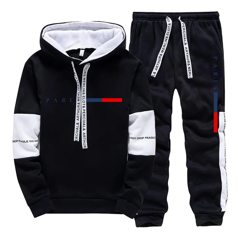 Men's Set/Hoodie/Pants Paris F - Men'S Fashion Hoodies review and price