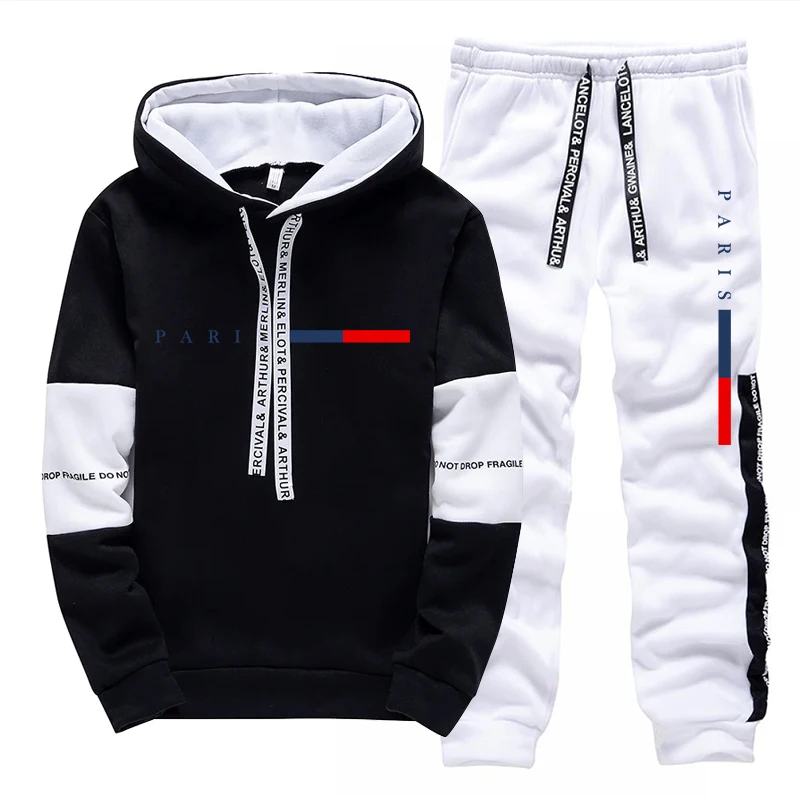 Men's Set/Hoodie/Pants Paris F - Men'S Fashion Hoodies review and price
