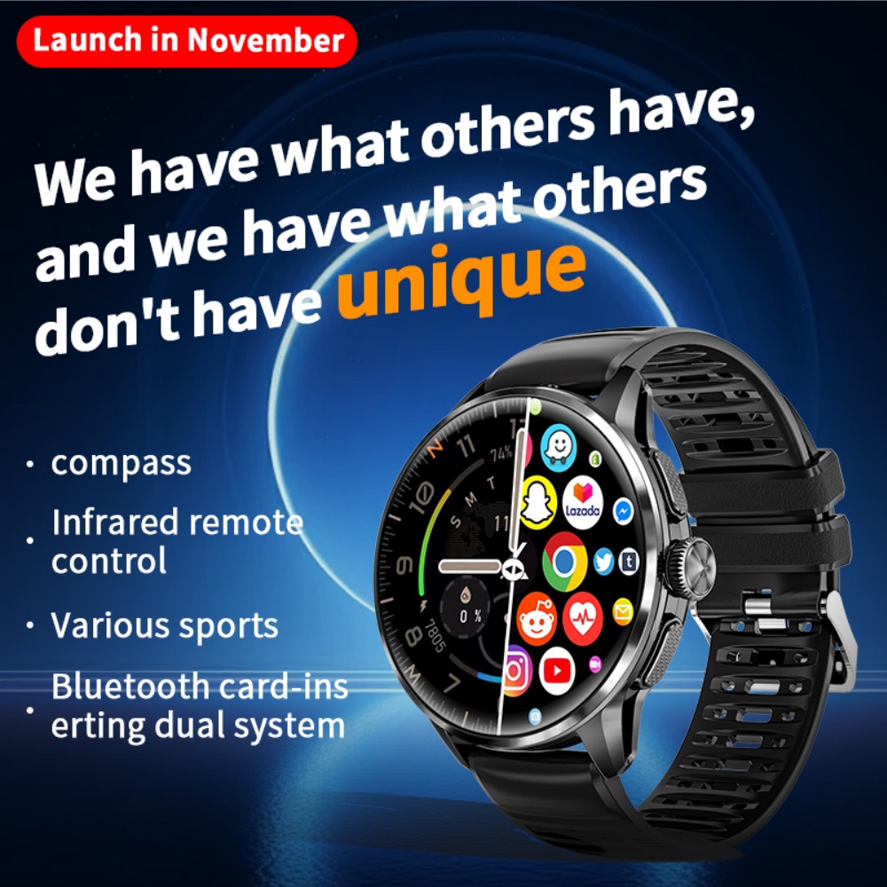 H100 Android Smart Watch 4G/5G - Men'S Fashion App review and price