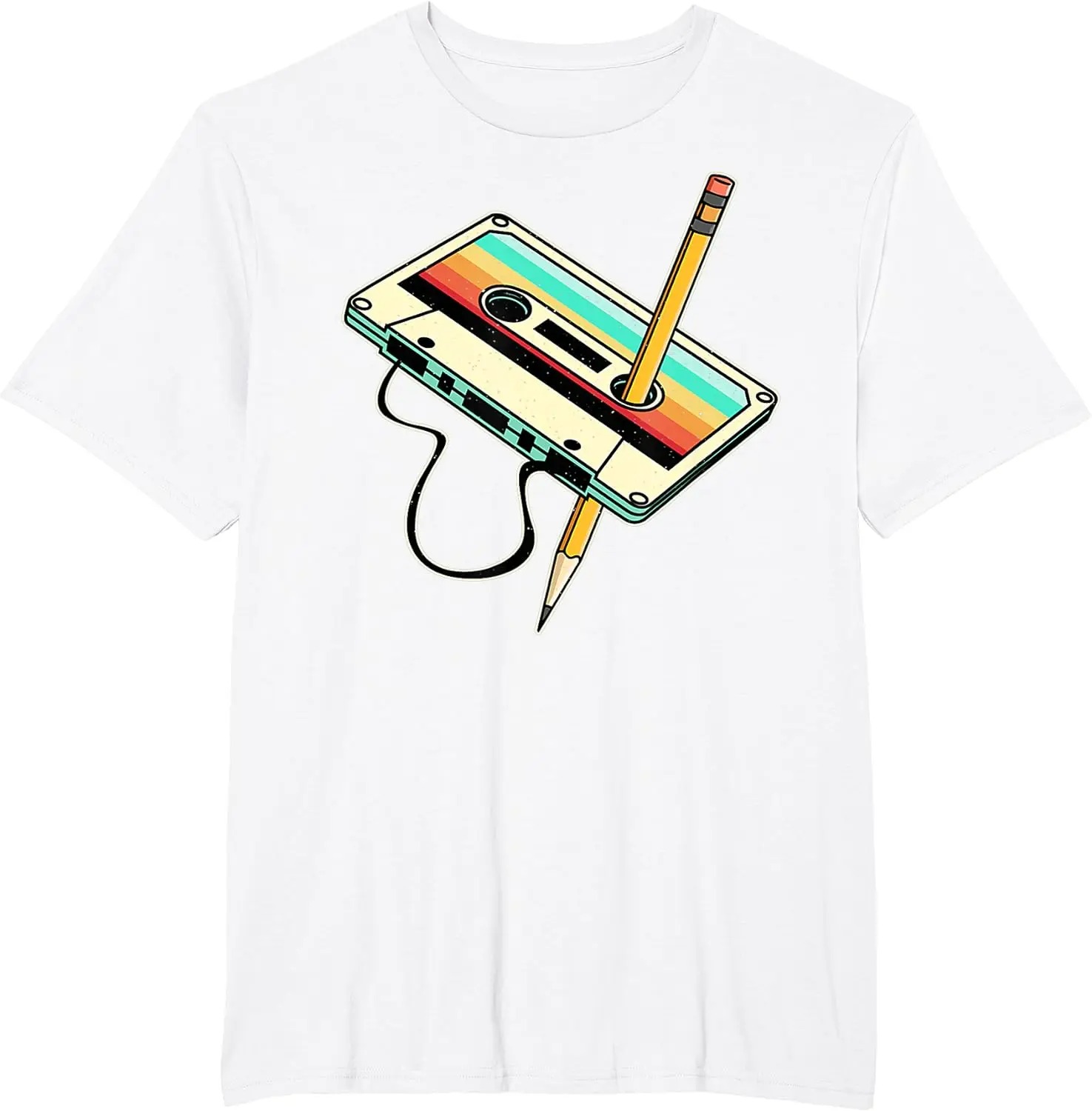 Retro-style 80s Cassette Tape  - Men'S Fashion From The 80S review and price