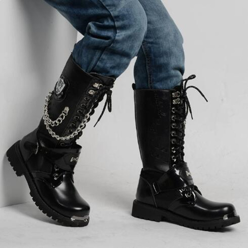 Men Fashion Motorcycle Boots M - Belt Mens Fashion review and price