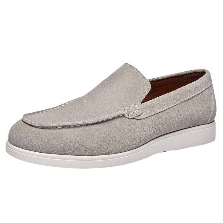 Casual Men's  Genuine Leather  - Suede Loafers Men review and price