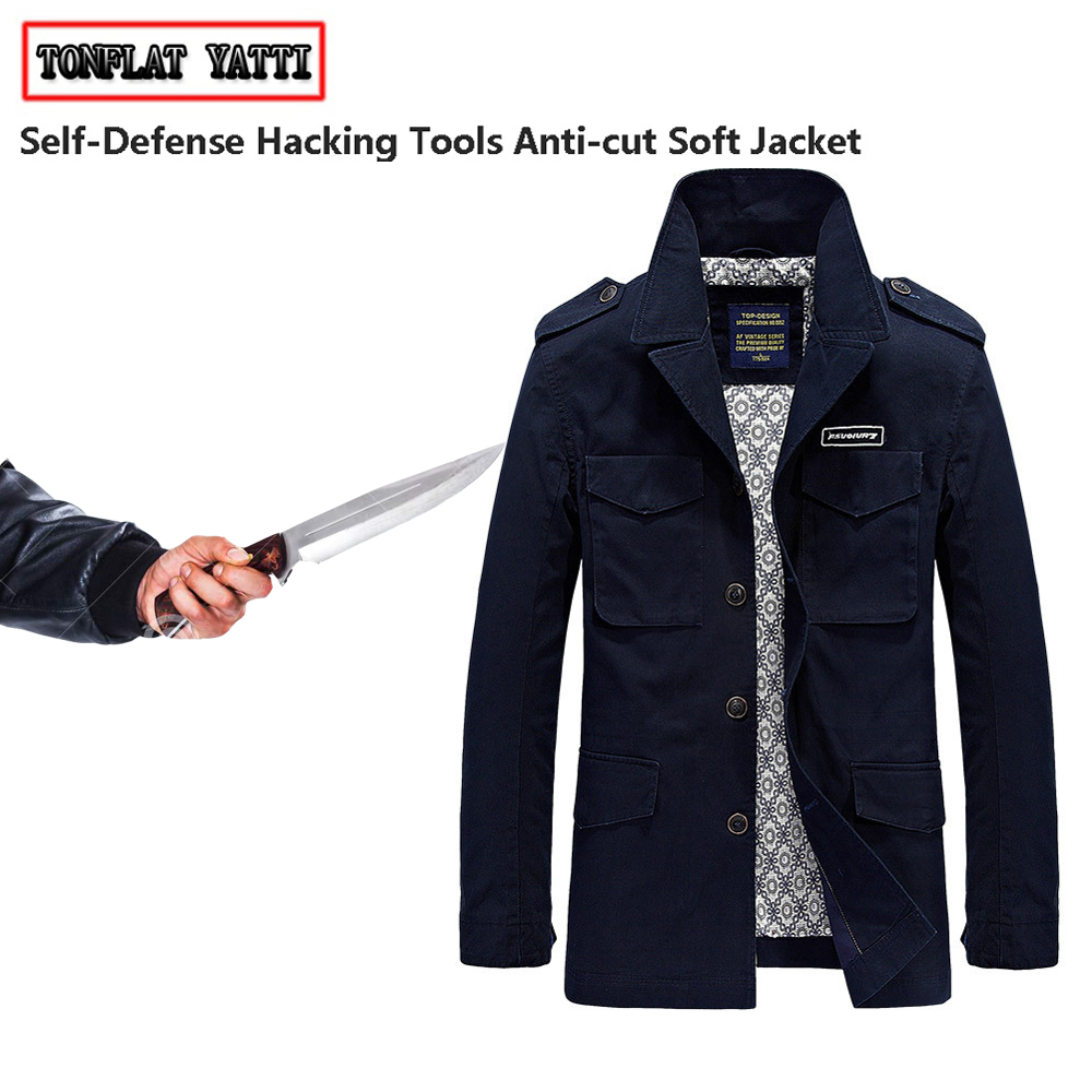 Anti Cut Men Jacket Anti-Hacki - Mens Fashion Hacks review and price