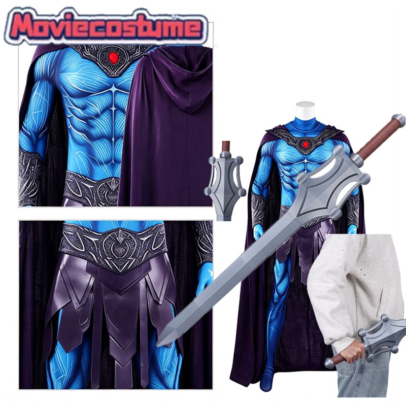 Masters 2026 Skeletor Cosplay  - Mens Fashion Jumpsuit review and price