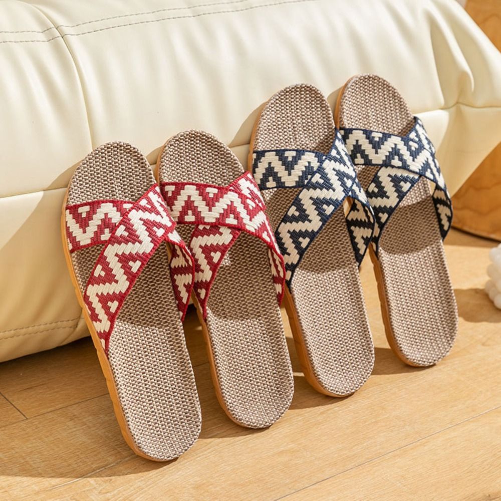 Fashion Ethnic Style Linen Cro - Mens Fashion Sandals review and price